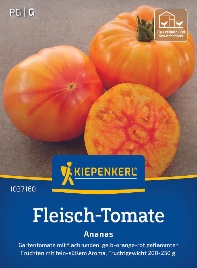Kiepenkerl Fleischtomatensamen Ananas Solanum lycopersicum Produktbild 