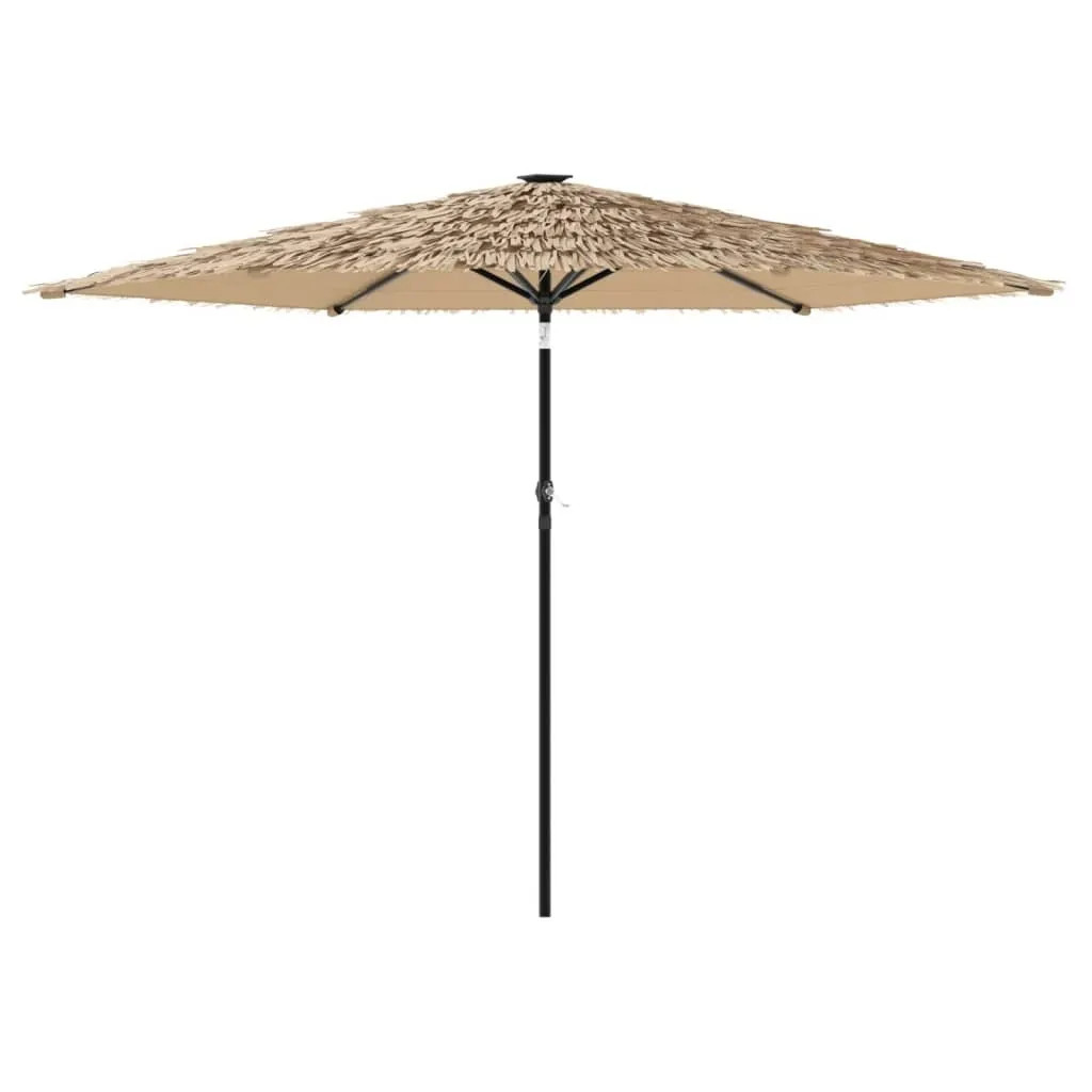 Ombrellone da Giardino vidaXL 288x288 Marrone - Palo Acciaio Offerta