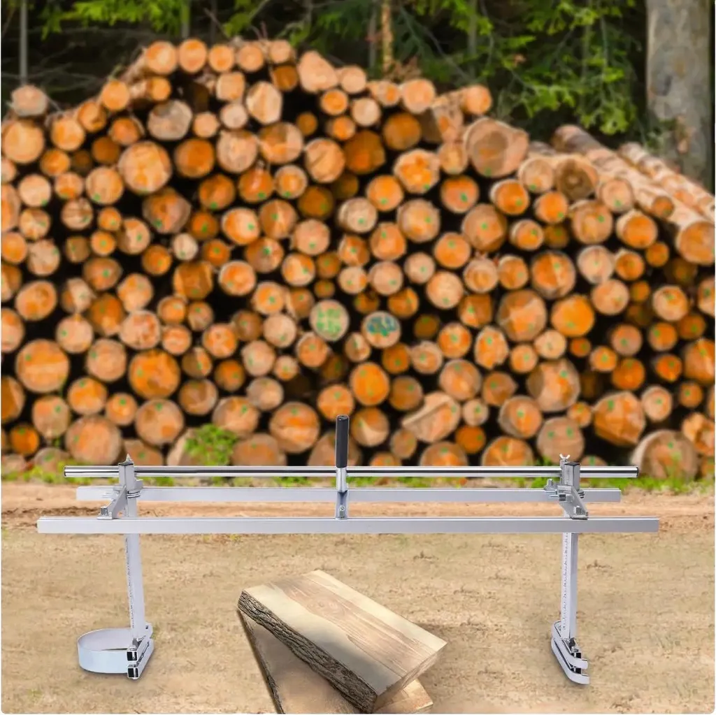 Scierie mobile 48" en alu pour couper des troncs sans débardage