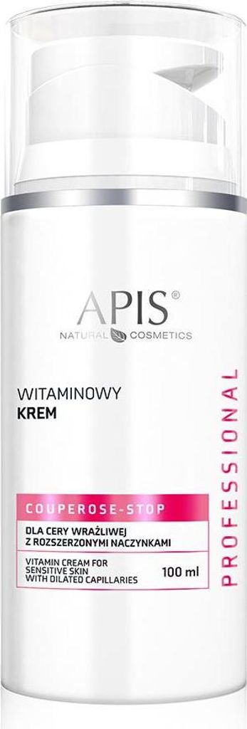 Apis | Couperose Creme - 100ml - Gefäßstärkend - Vitamin C & Ginkgo - Für empfindliche Haut