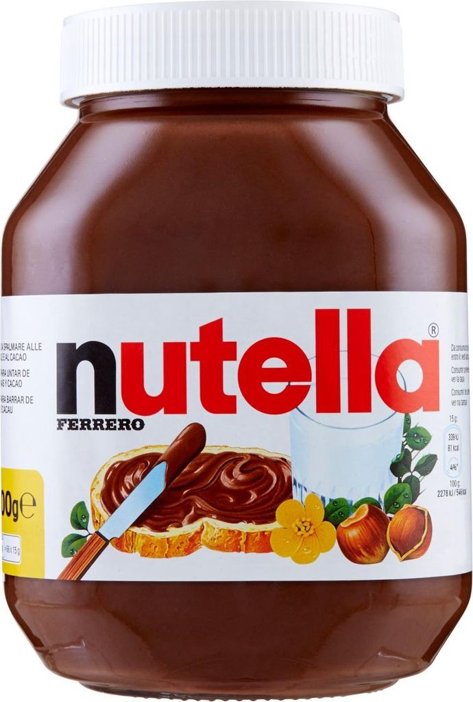 Ferrero Nutella Kakao Brotaufstriche, 1 kg Produktbild 
