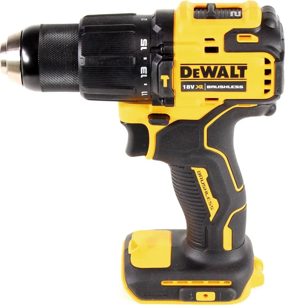Perceuse à Percussion DEWALT DCD709N pour Travaux en Espaces Restreints