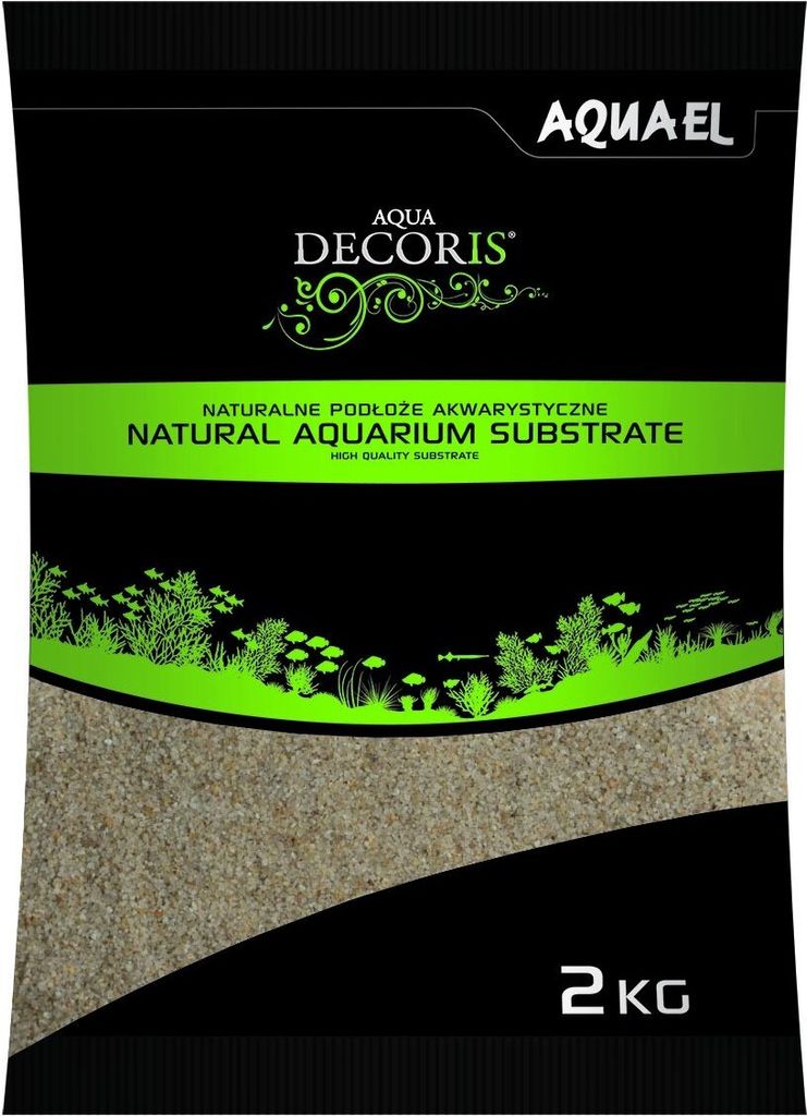 AQUAEL Quarzsand 0,4-1,2 mm 2 kg AQUAEL D Quarzsand 0,4-1,2 mm 2 kg AQUAEL D Quarzsand sehr fein Aquarienboden