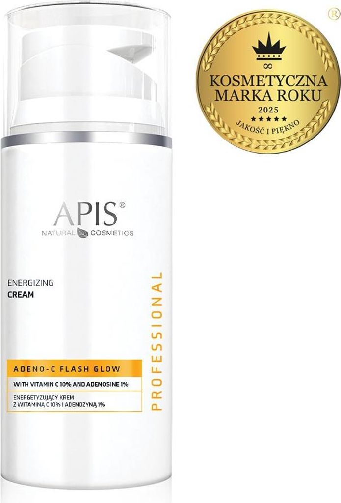 Apis – ADENO-C Flash Glow Energizing Face Cream mit Vitamin C und Adenosin 100 ml