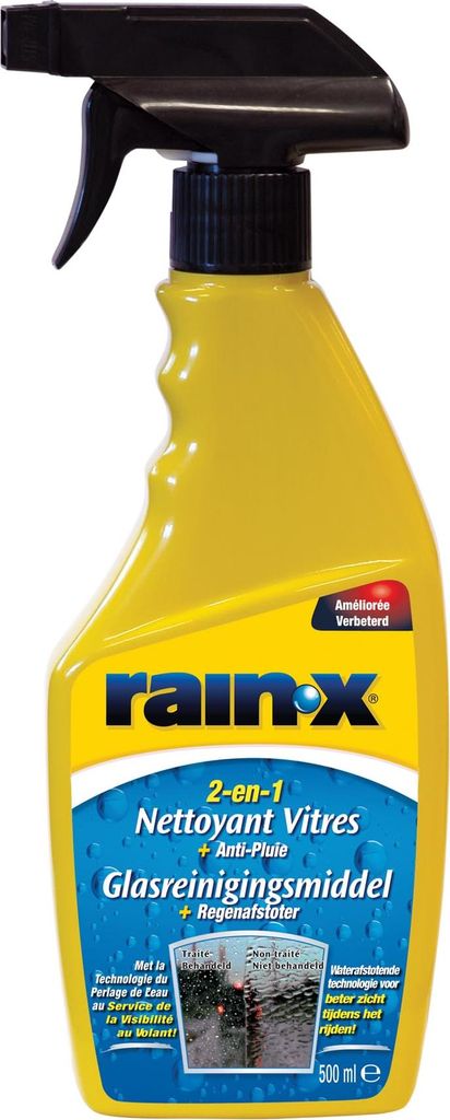 Rain-X glasreiniger Anti-Regen 500 ml gelb Produktbild 