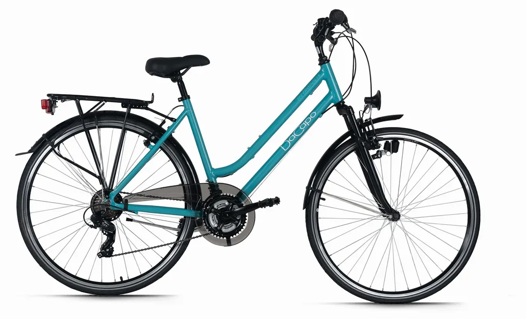 Vélo de ville et randonnée pour femme DaCapo Metropolis 28 pouces 406T