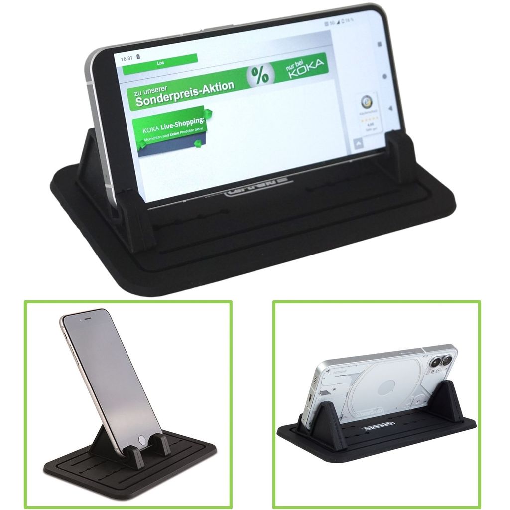 Porta navigatore satellitare + smartphone Antiscivolo Immagine del prodotto 