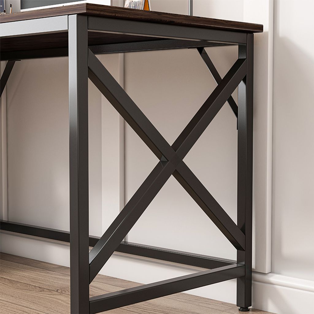Regał Na Książki Drabinka Wysoki Szafka Loft Metalowa Zdjęcie produktu 5