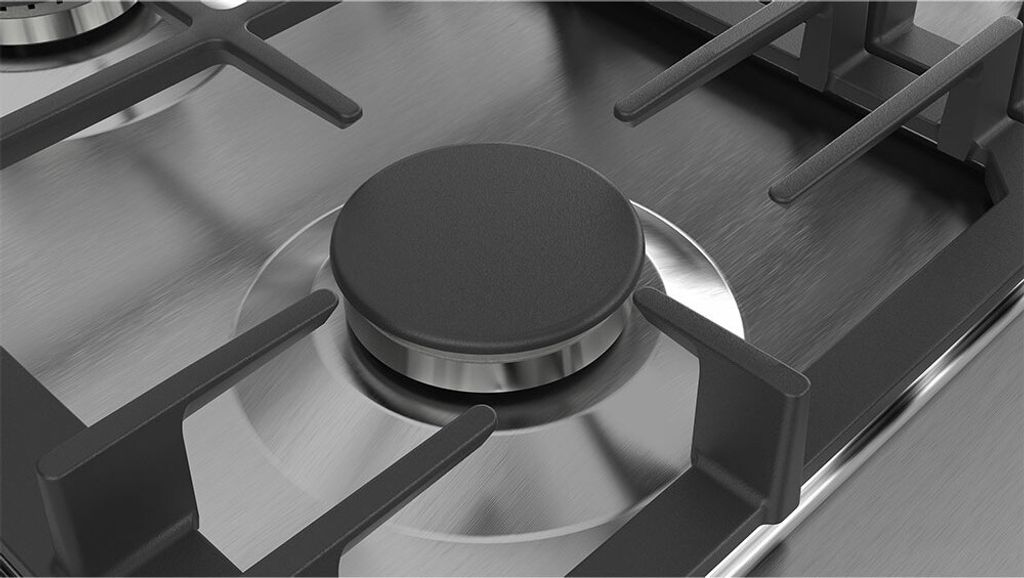Bosch Serie 6 Pcs7a5b90 Gasherd 75 Cm Silber  Silber One Produktbild 5