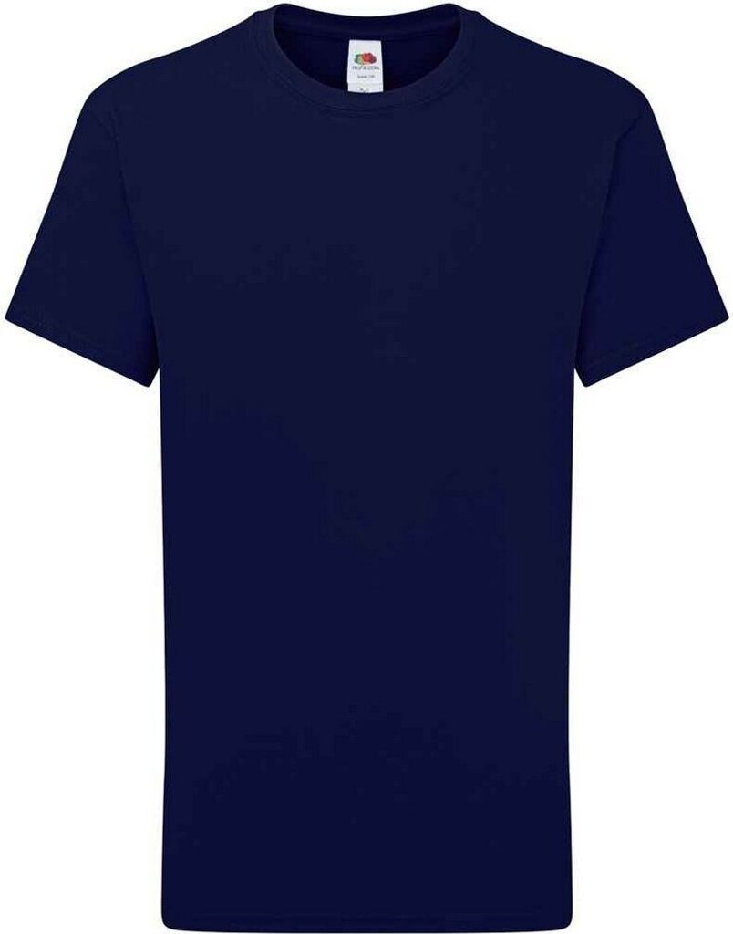 Fruit of the Loom - "Iconic 195 Premium" T-Shirt für Kinder PC6726 (116) (Marineblau)