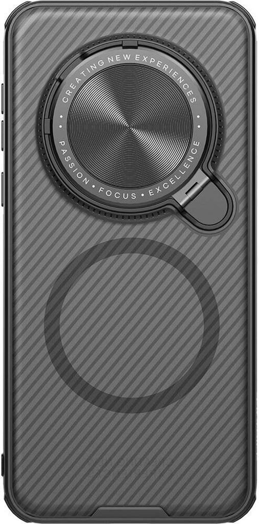 Handyhülle für Honor Magic7 Pro, Nillkin CamShield Prop Magnetic mit MagSafe, Transluzent mit Schwarz