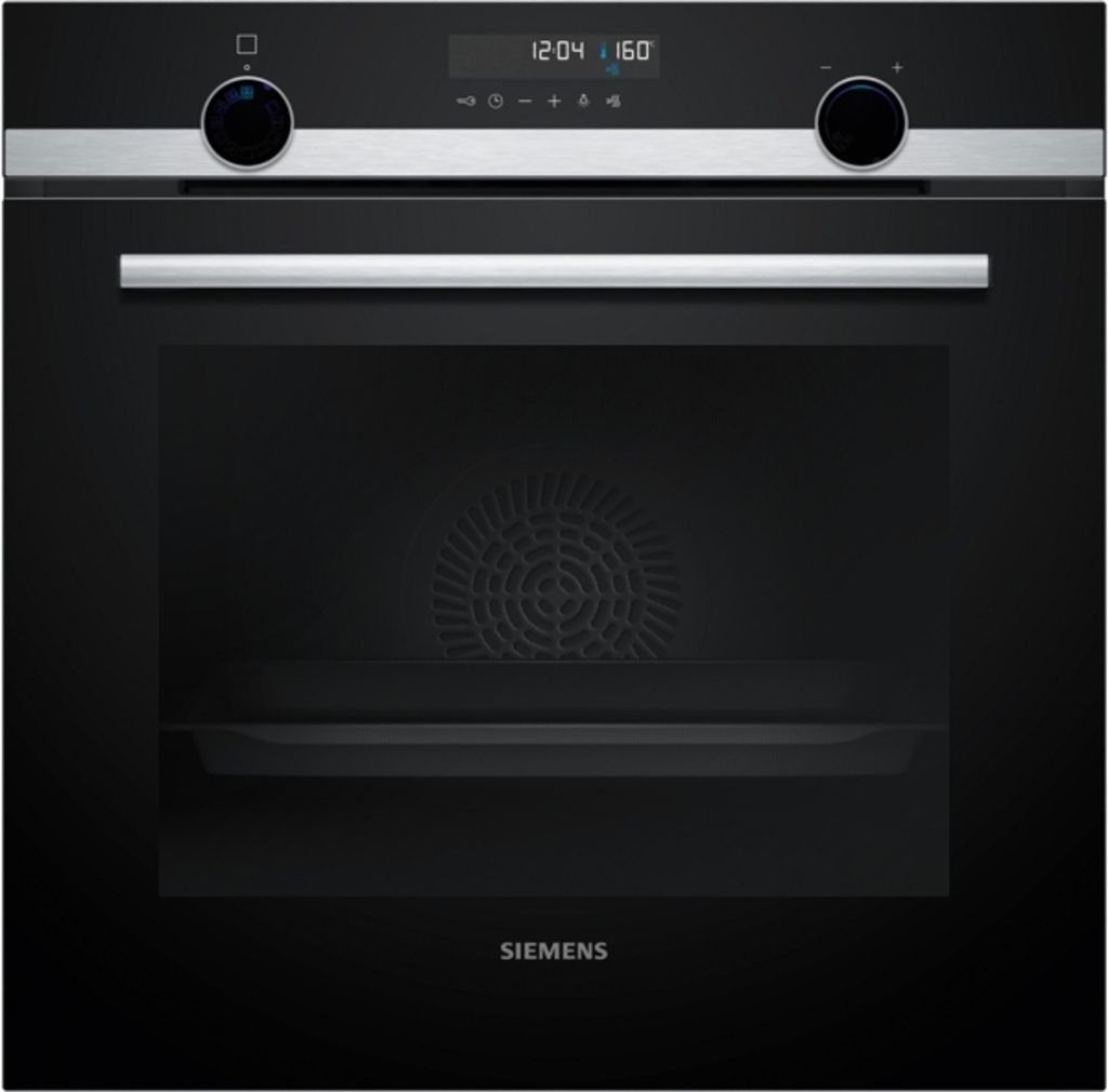 Siemens iQ500, Einbau-Backofen, 60 x 60 cm, Edelstahl HB578GBS3 Frontansicht geschlossen