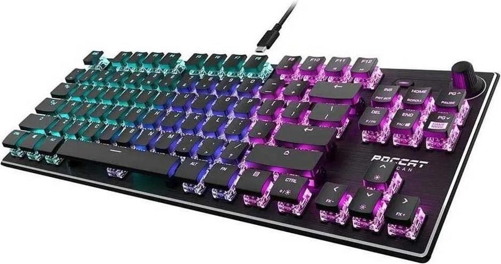 Turtle Beach Vulcan Tkl Aimo Gaming-tastatur Schwarz Schwarz One Size