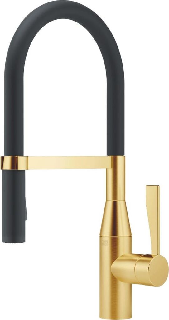 Dornbracht SYNC Profi-Einhebelmischer, flexibler Silikonschlauch, Ausladung 200mm, 33865895-28