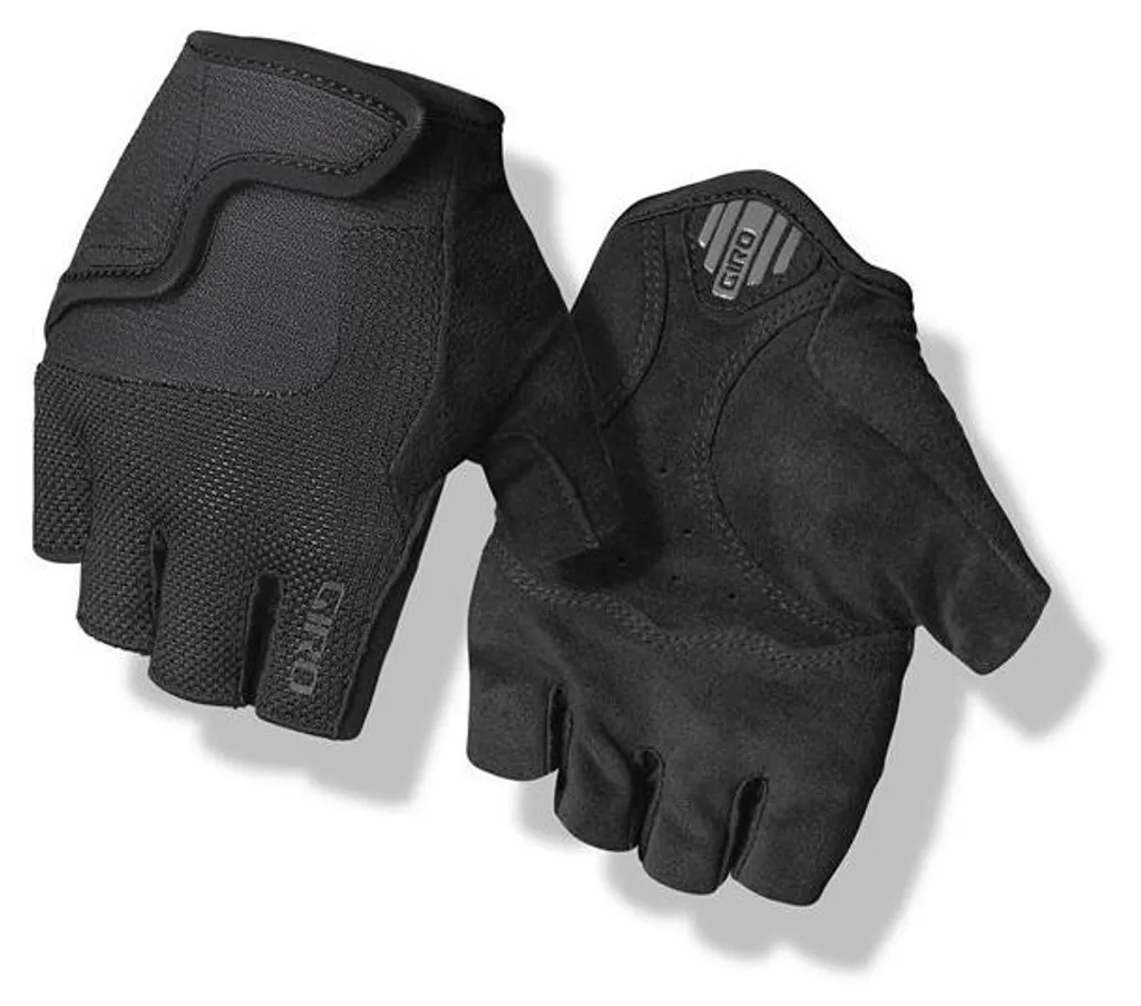Giro Bravo Jr Gants Vélo Rembourrés Noirs S avec Paume Antidérapante