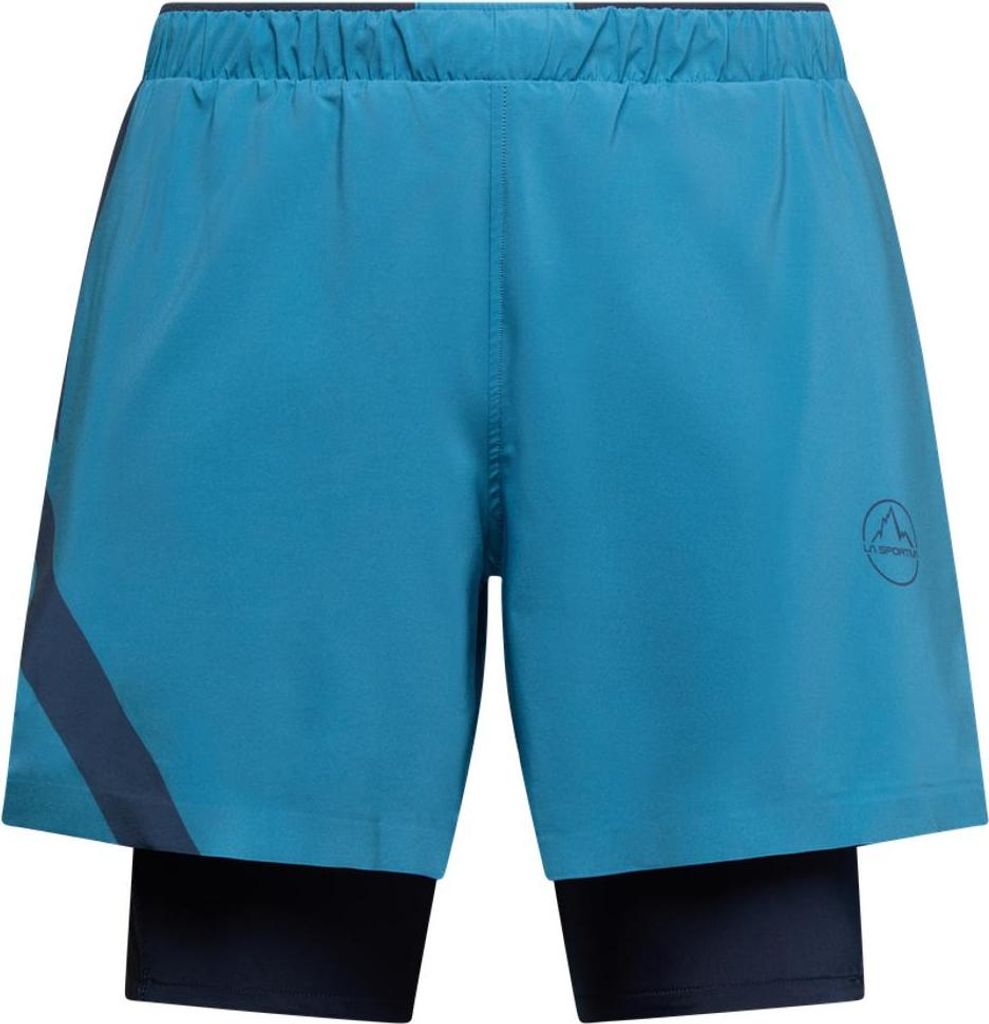 Flow 5' Short M - leichte Trailrunning-Shorts für Herren - La Sportiva, Größe:S, Farbe:B07B46-Lake/Night Sky