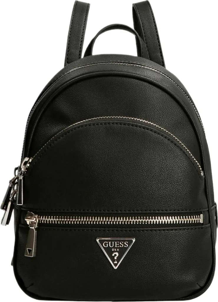 Sac à dos GUESS Manhattan II noir : confort et style sans effort