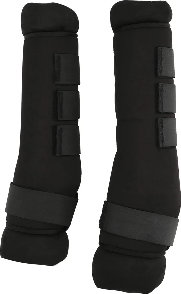 Protections de repos Horse Guard pour membres - Set de 4 guêtres Noir M