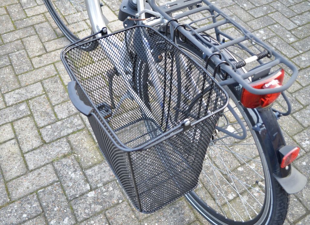 Bočný košík na bicykel na zavesenie na nosič batožiny Obrázok produktu 