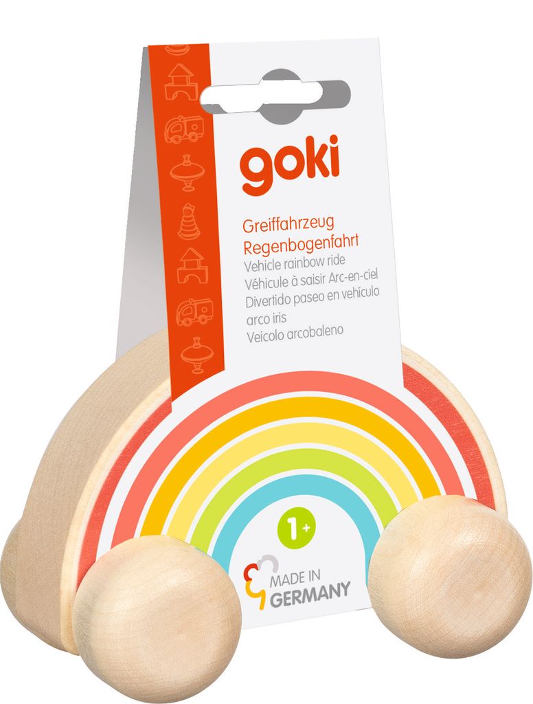 goki Greiffahrzeug Regenbogenfahrt