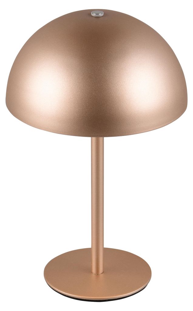 Trio - Tischlampe MUNOZ - Braun - 13x13x21 cm Produktbild 