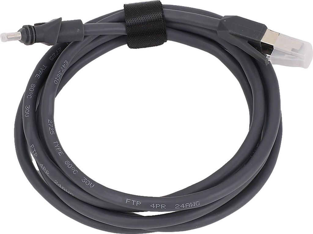 Satelliten-Ethernet-Kabel als Ersatz für flache Hochleistungsantennen, 150 Fuß Länge, 26 AWG, 1200 Mbit/s Satellitenkabelverlängerung