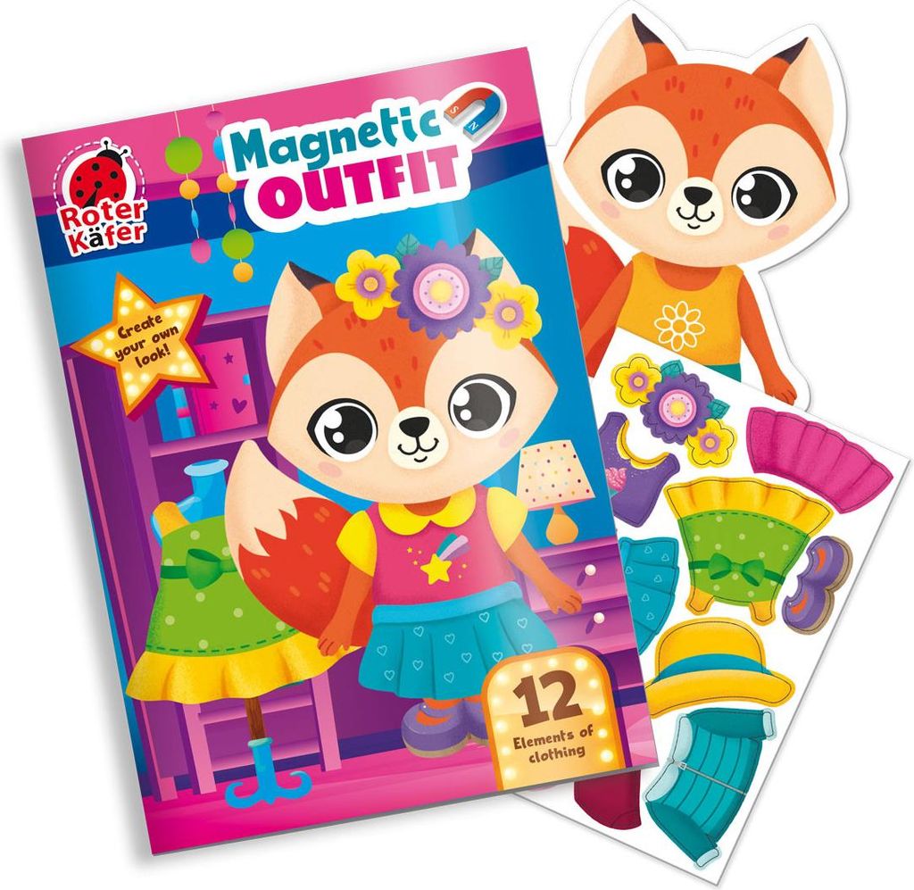 Magnetspiel für Kinder mit Fuchs-Motiv