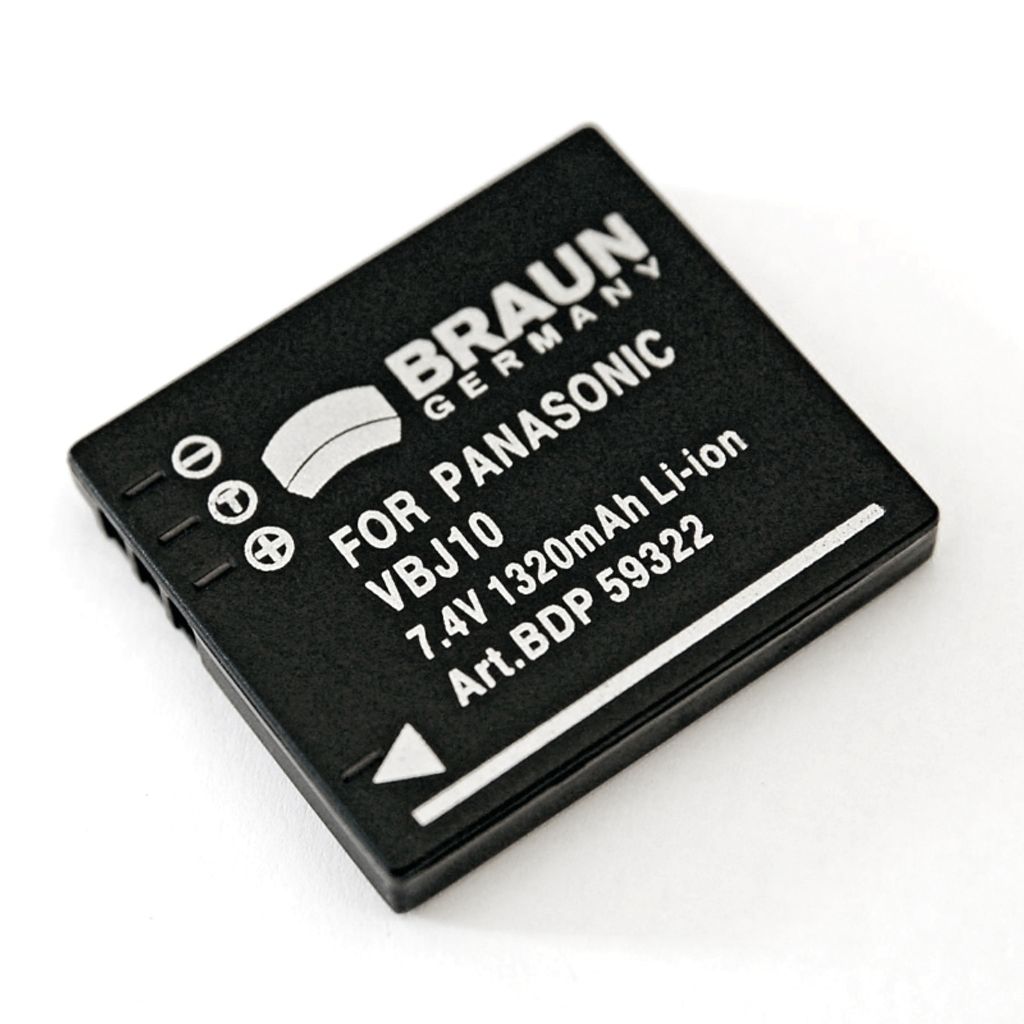 Bateria PANASONIC BCE10, S008 (BDP-PVBJ10, 1320mAh) Zdjęcie produktu 