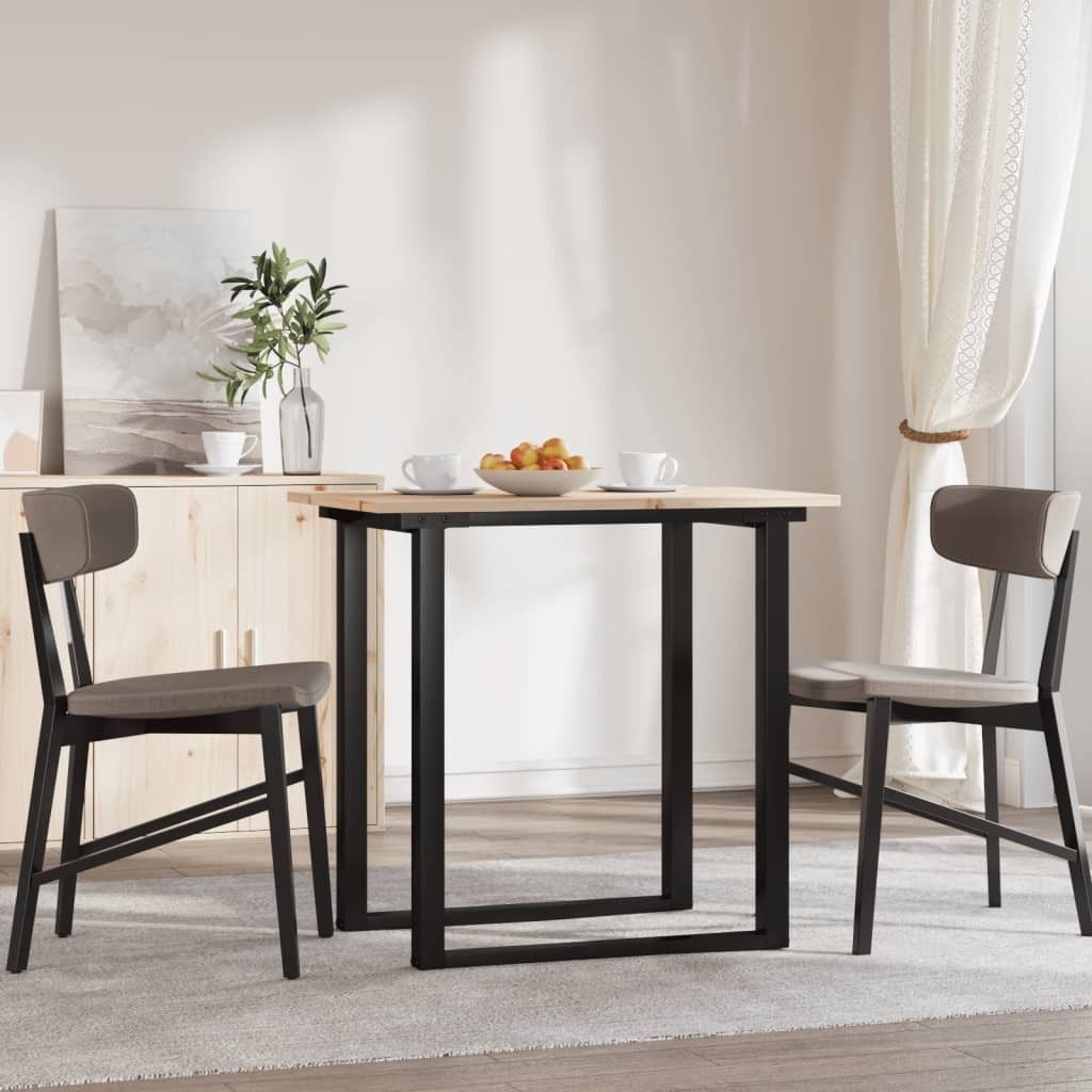 Eleganter Möbel Tischplatte 80x50x1,7cm Rechteckig Massivholz Kiefer - Tischplatten CJG526180 - Tischplatten