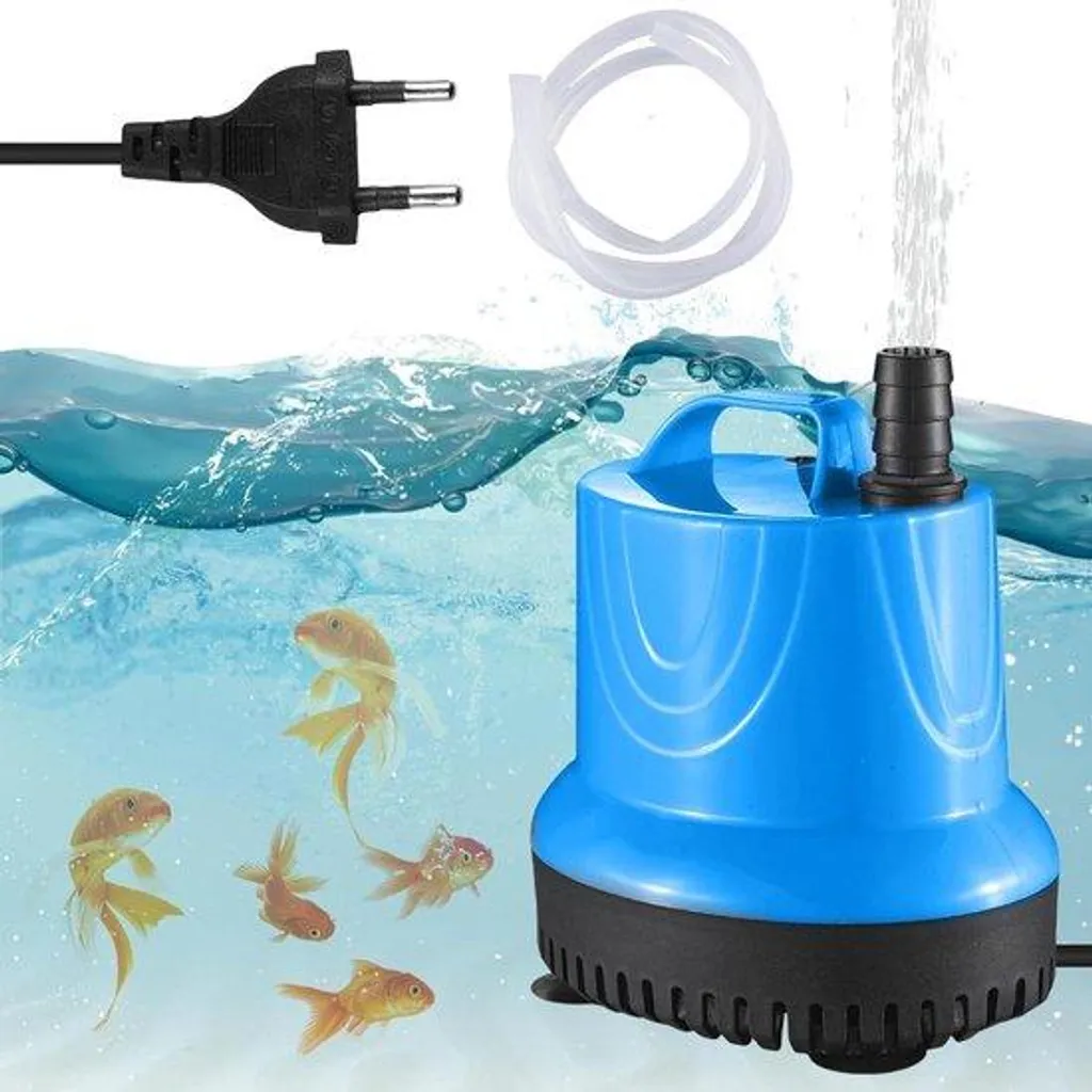 Kit pompe de bassin 1500 l/h avec tuyau 15m et jets pour parterre