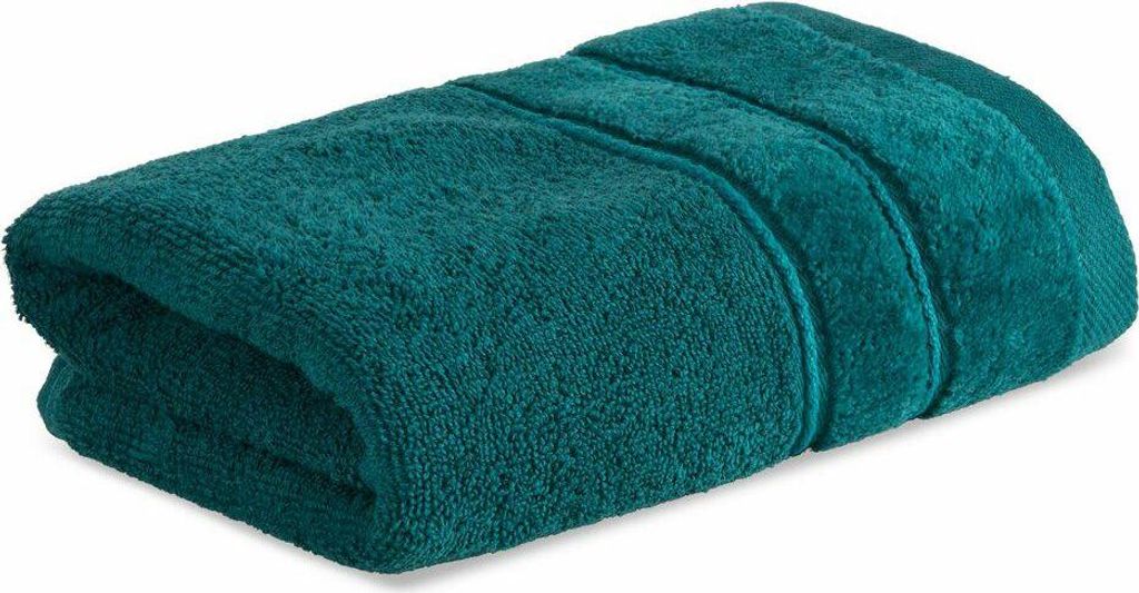 Eurofirany Handtuch Baumwolle Badetuch türkis 50x90 cm Hotelhandtuch