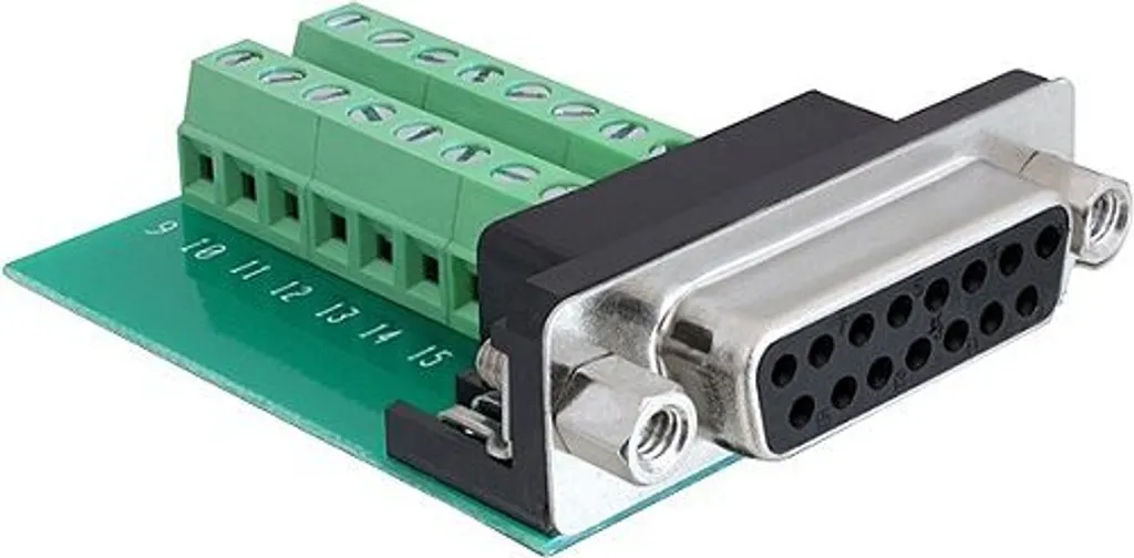 DeLOCK Adaptateur Série Blindé Haute Performance Contacts Or 9 Pins - 2