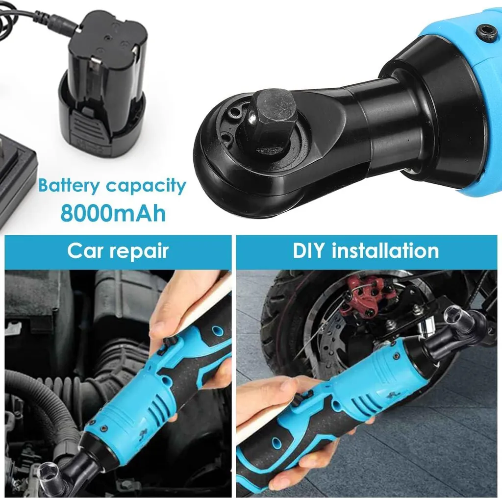 Clé électrique à couple élevé et format compact 2 accus inclus - 4