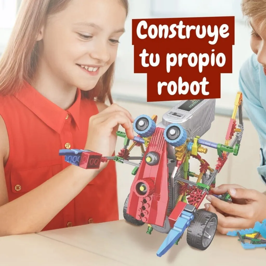 Science4you Robotics Alfabot 3 en 1, Kit de Robotique de 238 Pièces