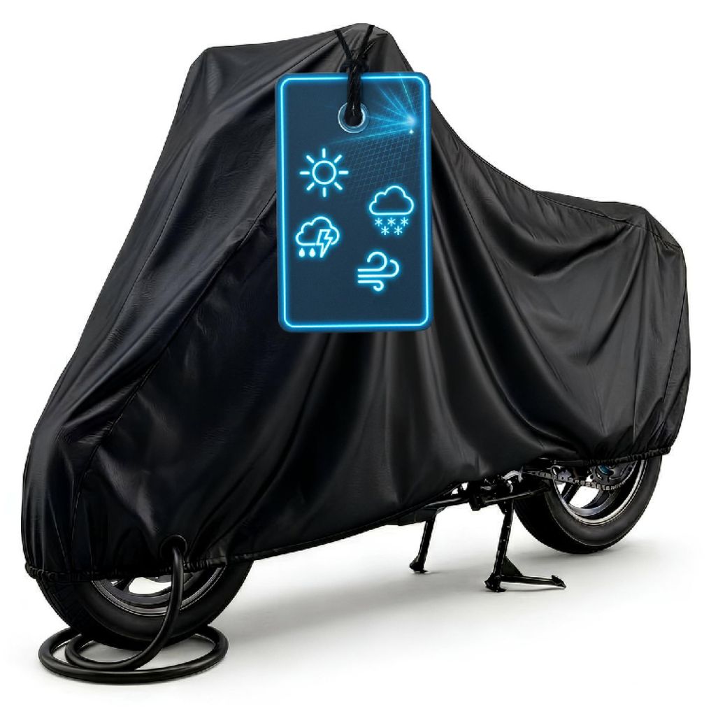 Motorrad Abdeckplane All Weather XL, 100% wasserdichte Produktbild 