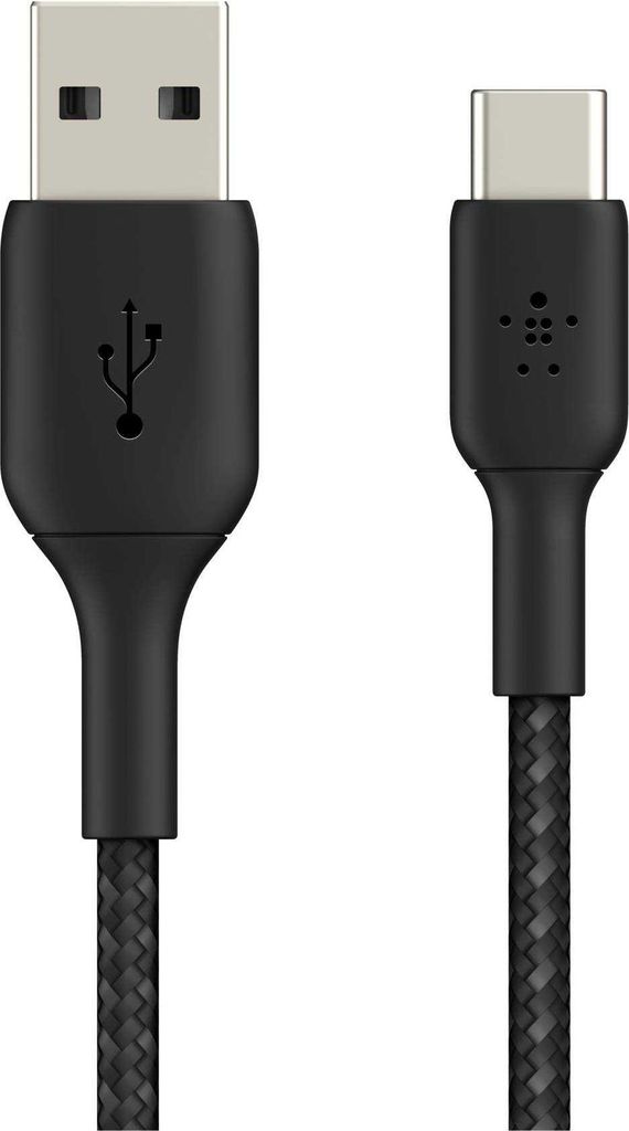 Belkin Boost↑Charge™ Braided USB-C naar USB kabel - 1 meter Productafbeelding 
