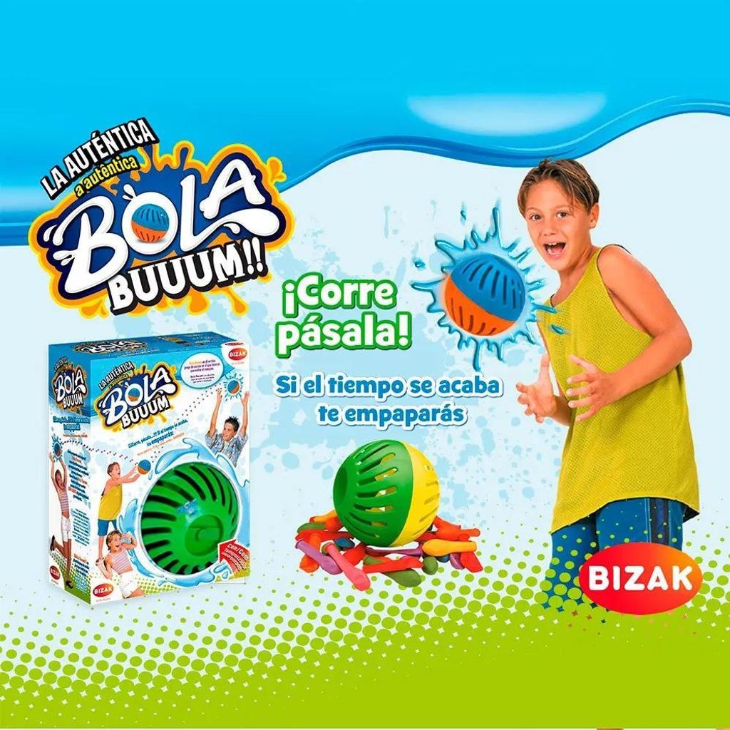 Bizak Bola Buuum, divertente e rinfrescante gioco d'acqua Immagine del prodotto 