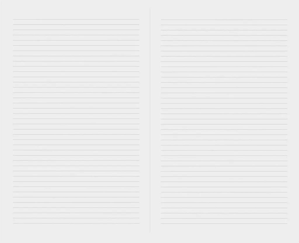 Carnet ligné recyclable 24x16 cm - Papier durable pour prise de notes pro - 2