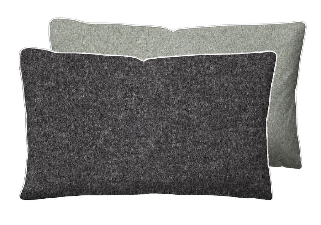 Two rectangular pillows are shown, one in front of the other.