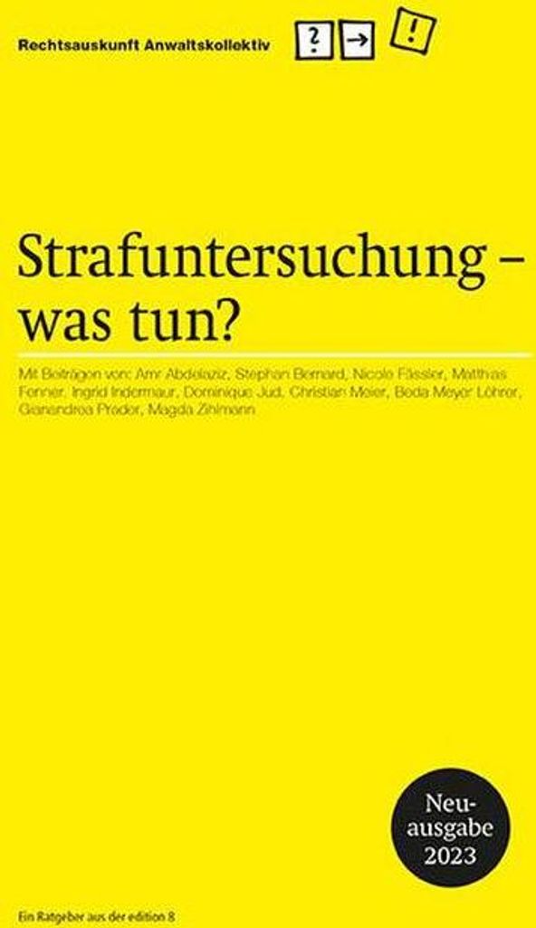 Strafuntersuchung was tun?