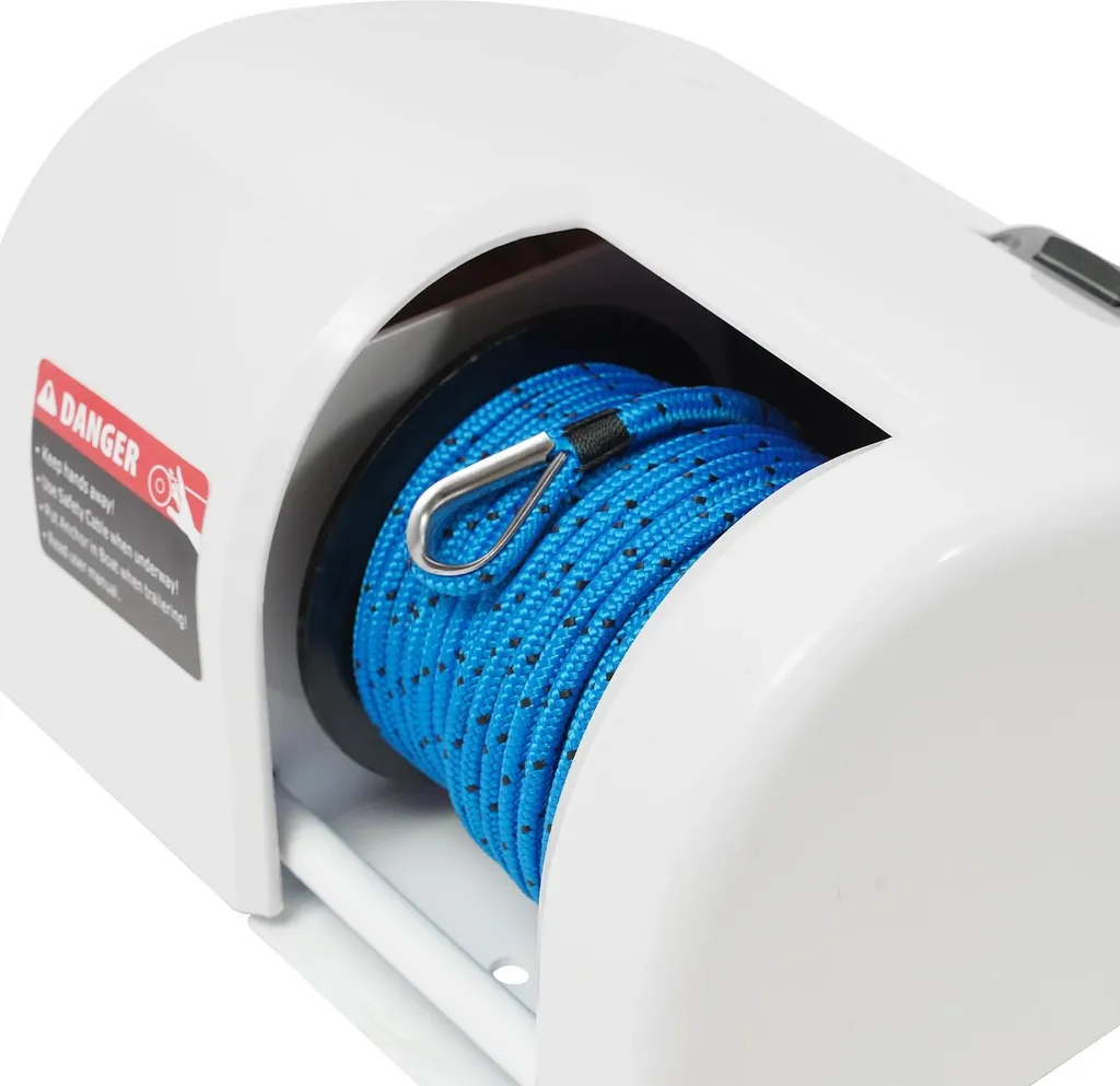 Treuil d'ancrage électrique 12V étanche IP65 spécial navigation mer