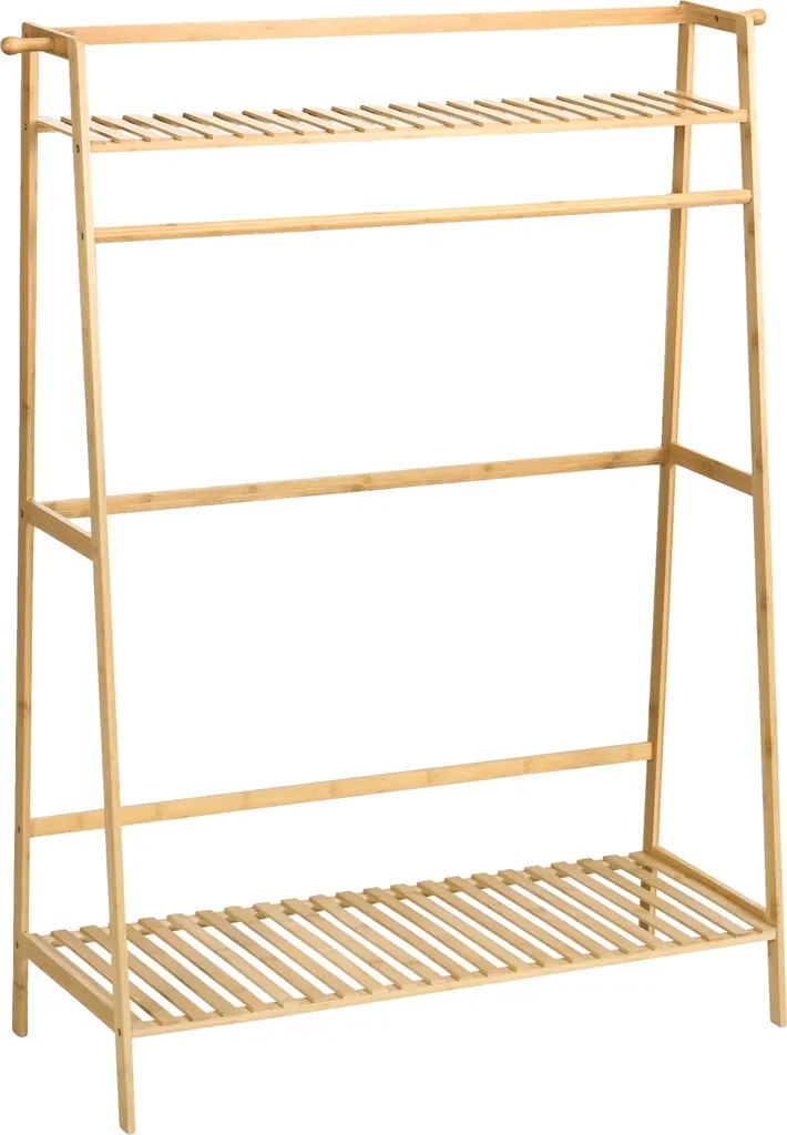 Dressing ouvert pour organiser vos vêtements sans percer vos murs en 114cm