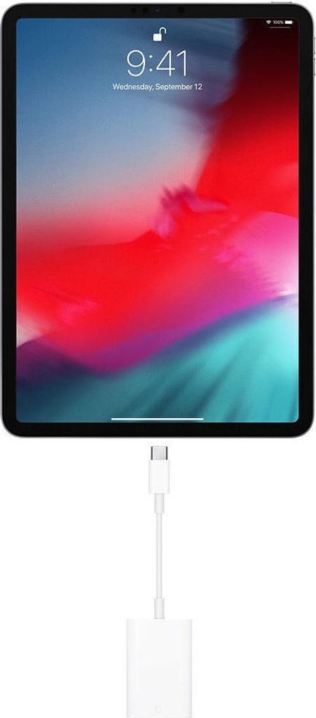 Apple USB-C SD-Kartenlesegerät, weiss Produktbild 4