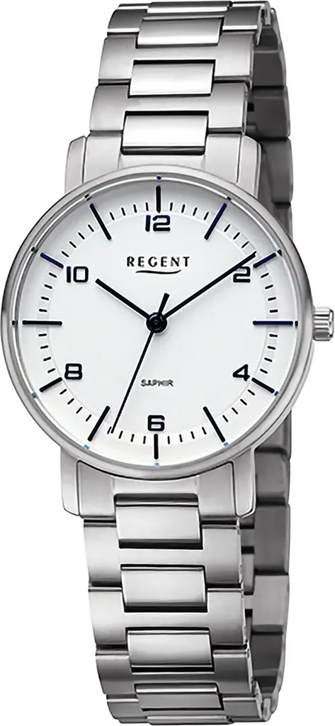 Montre Quartz Femme Regent Argentée : Fini les Retards avec Style et Métal