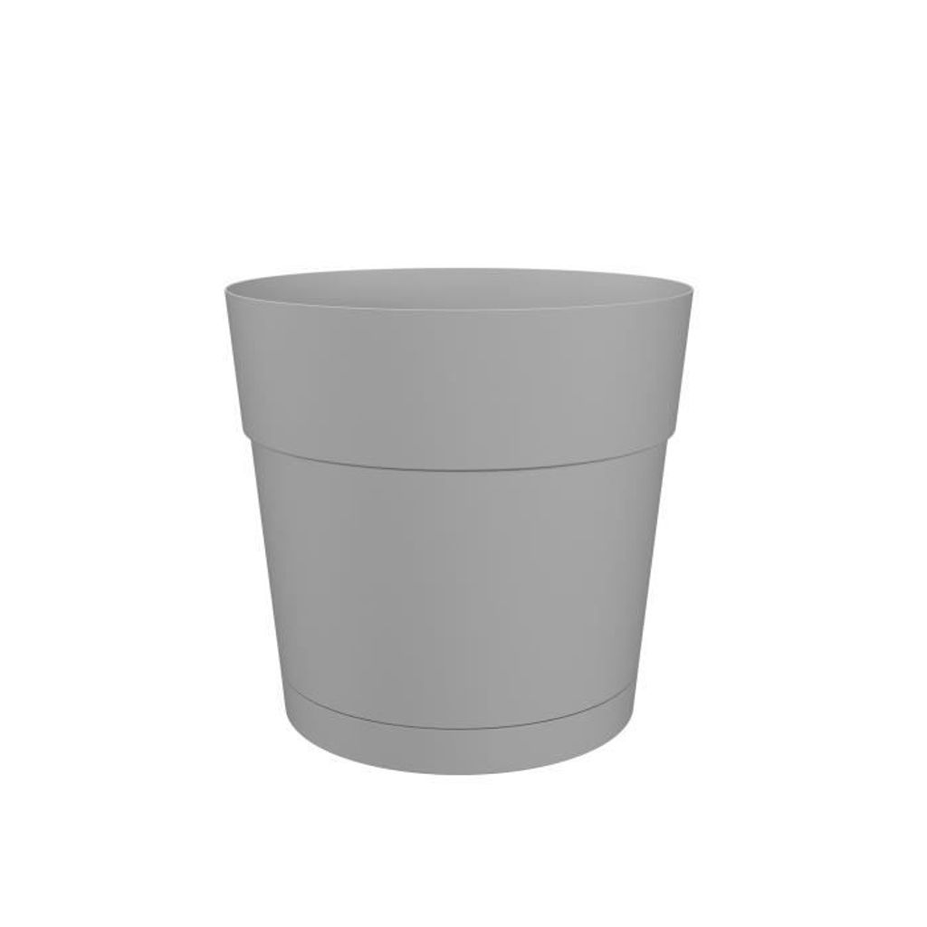 Artevasi Hellgrau Kunststoff Rund Kunststoff Topf Ø 30 cm