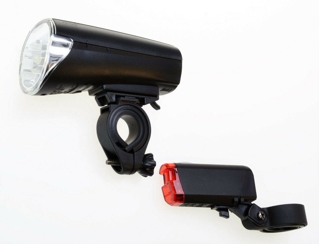 Beleuchtungsset 30LUX Fahrradbeleuchtung Vorderlicht Rücklicht Fahrradlicht Set 