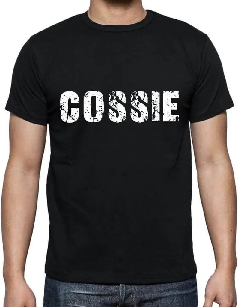 Herren Grafik T-Shirt Cossie Öko-Verantwortlich Vintage Jahrgang Kurzarm Lustige Druck Geburtstag Geschenk Mann