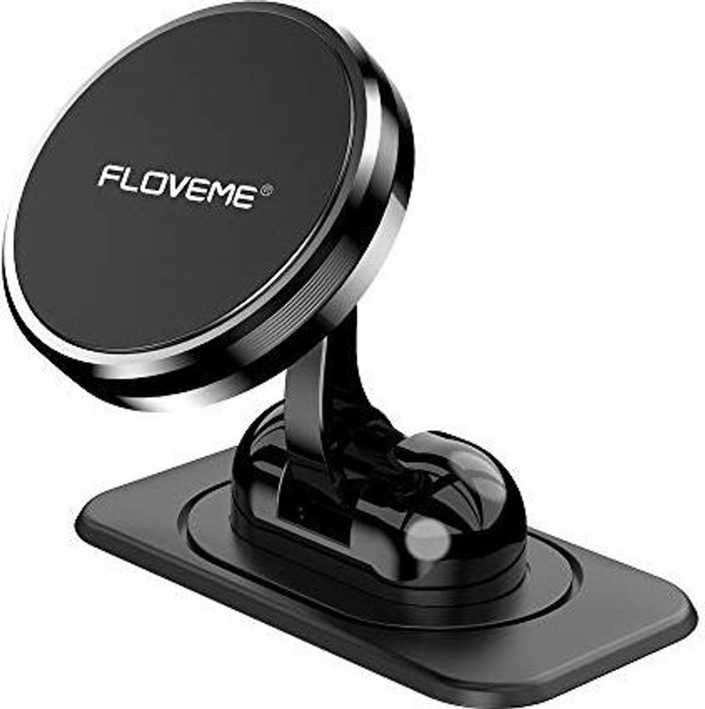 Floveme Mobiltelefonhalter Auto Magnet Dashboard Magnetic Sticky Basis einstellbare kompatible iPhone 11 Pro XS XR X 8 7 Samsung Huawei usw.