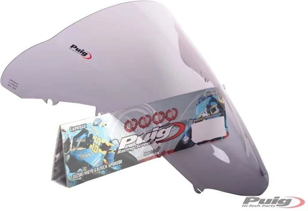 Bulle Racing PUIG Honda VFR Fume Clair avec Homologation ABE Officielle