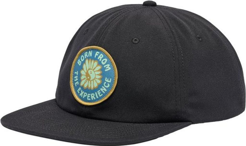 PRANA GAZIN PATCH HAT Uni Cap, black outdoor optimist